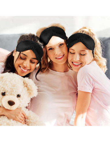 Conjunto de Spa Jexine 24 Pcs: Bandas y Máscaras Negras