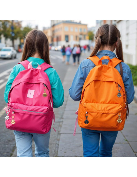 10 Tiradores de Cremallera Decorativos Oruola Patita de Perro