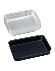 Bandeja de Captura de Grasa GARNETIN para Parrillas Weber