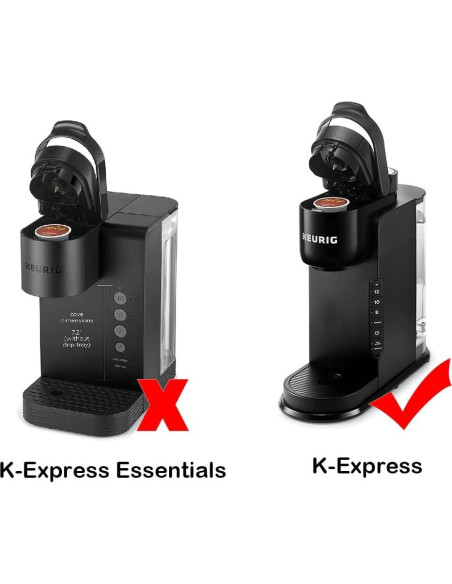 Depósito de Agua con Soporte y 3 Filtros para Cafetera Keurig K-Express