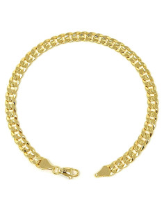 Tobillera de Oro Electrolítico Fashion 21 para Mujeres 25.4 cm