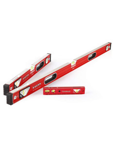 Conjunto de Niveles Torpedo Goldblatt 3 Piezas Aluminio 22.86-121.92 cm