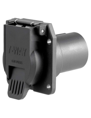 Conector de cuchilla RV 7 vías CURT 55415 para socket USCAR