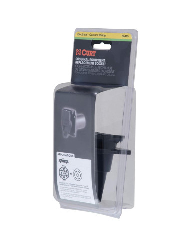 Conector de cuchilla RV 7 vías CURT 55415 para socket USCAR