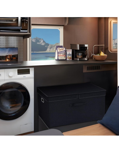 Organizador de Maletero BinWhiz 70L Plegable 59.4x39.9x29.9cm Negro