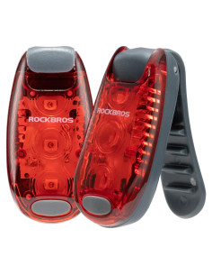 Luz Trasera LED Rockbros para Bicicleta - 3 Modos Impermeable