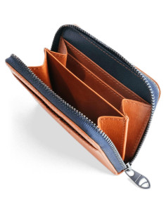 Billetera de cuero Vaultskin Mayfair con bloqueo RFID - 10.5x7.9cm 2