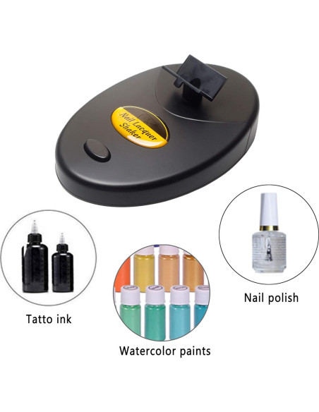 Agitador de esmalte de uñas Allstarry con correa ajustable