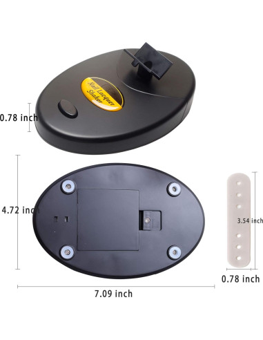 Agitador de esmalte de uñas Allstarry con correa ajustable
