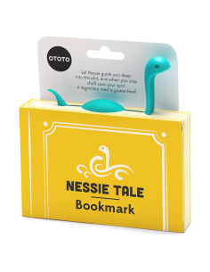 Marcador de Página Nessie Tale OTOTO Turquesa - Regalo Único