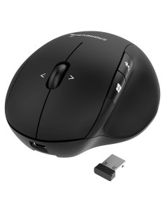Ratón Inalámbrico Ergonómico SABRENT MS-WRCH 4D Recargable