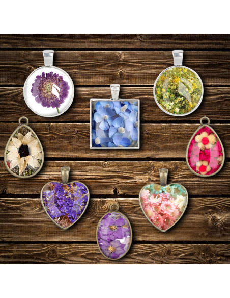 Kit de Joyería de Resina HOMEIDOL 31 Piezas con Moldes