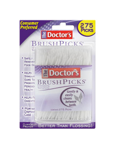 Palillos Interdentales BrushPicks del Doctor - 275 Unidades