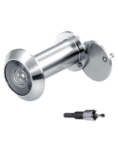 Mirilla para Puerta MomsUnited 200 Cromo Pulido con Broca