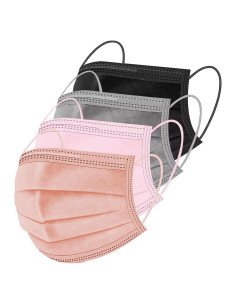 Mascarillas Desechables ZIYE 100 Pcs 3 Capas Multicolor
