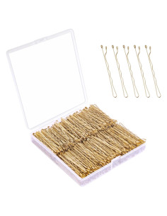 Horquillas para Cabello Rubio DF - 360 Pcs, 5.08 cm, Sujeción Segura