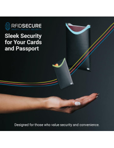 Fundas RFID para Tarjetas y Pasaportes RFID SECURE - 14 Cortas y 4 Largas 2