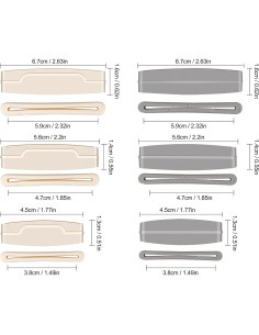 Exprimidor de Tubos de Pasta de Dientes Calary 6 Piezas Gris y Blanco 2