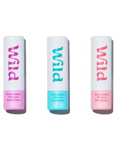 Desodorantes Naturales Wild - Paquete de 3 Aromas - Vegano