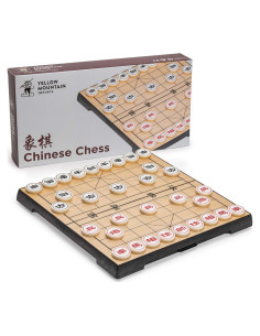 Juego de Ajedrez Chino Magnético Yellow Mountain 24.1 cm