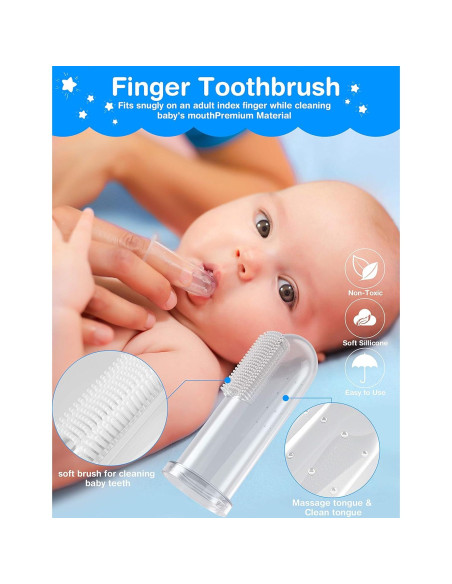 Kit de Cuidado para Bebés OTTOLIVES 24 Piezas Azul