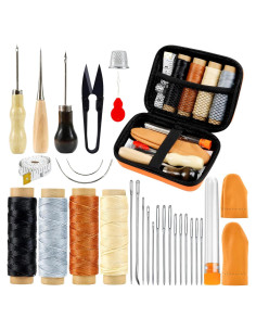 Kit de Reparación de Cuero PLANTIONAL 31 Piezas con Estuche