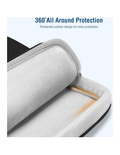 Funda Protectora 360 Mosiso para MacBook 13-14 Pulgadas Negra 2