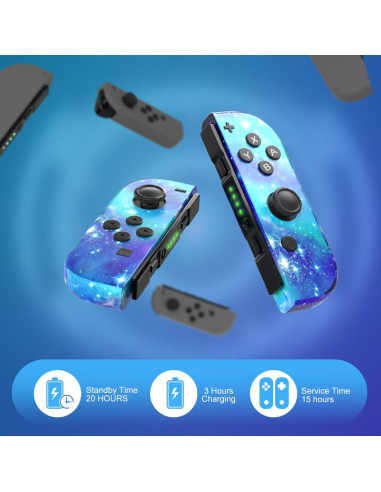 Controlador Joypad para Nintendo Switch ZABADBAD 500mAh