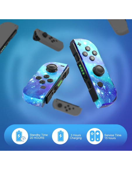 Controlador Joypad para Nintendo Switch ZABADBAD 500mAh