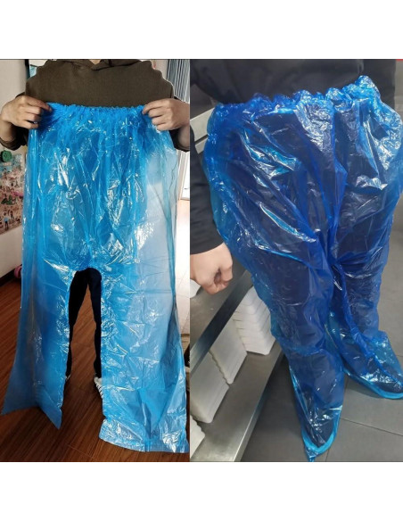 Paquete de 4 Pantalones de Lluvia Desechables DeaHea Unisex