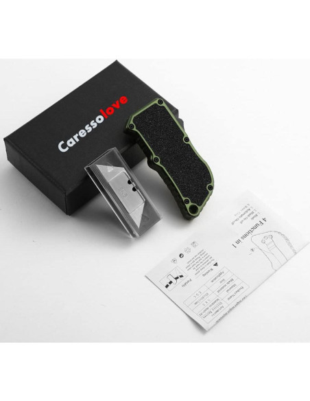 Cuchillo Utilitario Retráctil Caressolove con 5 Hojas SK5 Cuchillo Utilitario Retráctil Caressolove con 5 Hojas SK5