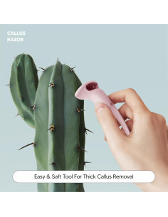 Rasuradora de Callos MAX-MATE de Acero Inoxidable Ergonómica 2