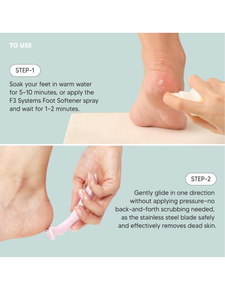 Rasuradora de Callos MAX-MATE de Acero Inoxidable Ergonómica