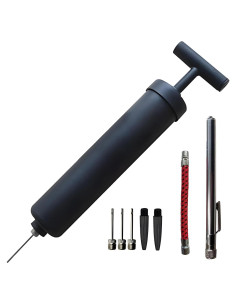 Kit de Bomba de Aire Manual AppleRound - Incluye Manguera y Manómetro