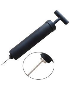 Kit de Bomba de Aire Manual AppleRound - Incluye Manguera y Manómetro 2