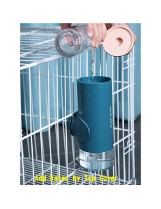 Botella de Agua para Perros DEYACE 24oz Acero Inoxidable Antifugas 2