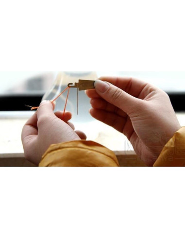 Dispositivo de Enhebrado de Agujas Zuoyou - 100 Unidades Acero Inoxidable