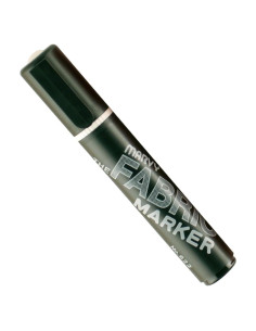 Marcador de Tela Uchida 622-C-1 Punta Ancha Negro 1 Cuenta