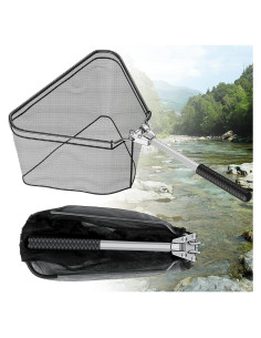 Red de Pesca Pawfly Plegable 25.4x33 cm Nylon Aluminio