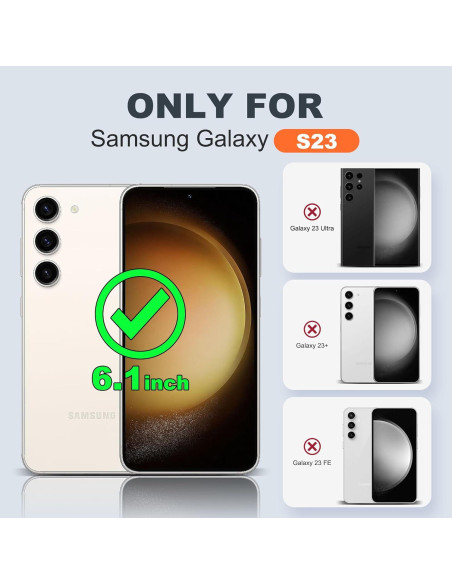 Funda 3 en 1 SleekCover para Samsung Galaxy A14 6.6" Floral