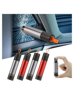 PIFOOG 4 Pcs Herramientas de Escape 2-en-1 para Autos