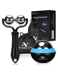 Rodillo de Masaje Nobility - Frío y Calor, Alivio Muscular
