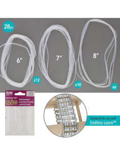 Bandas Infinito Deb Moffett-Hall 28 Piezas Color Claro 2