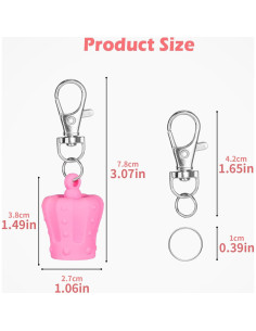 Soporte para Brillo Labial TOOVREN 4 Piezas Color B 2