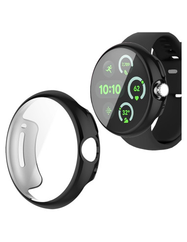 Funda Protectora Wugongyan para Google Pixel Watch 41mm Negro