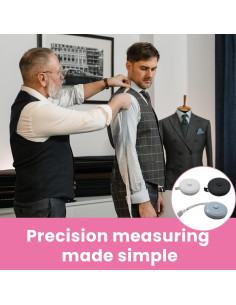 Cinta Métrica Retráctil Gadgetime - Paquete de 3 Unidades 152.4 cm 2