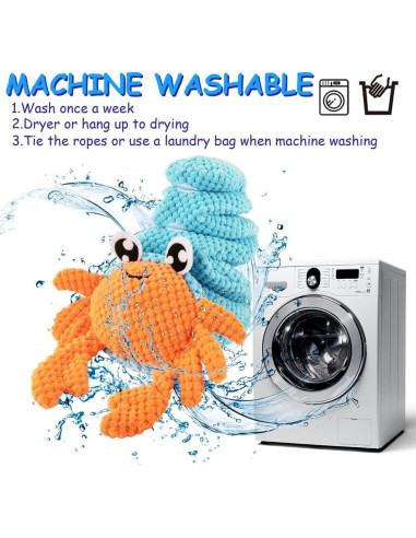 Juguete Interactivo para Perros AWOOF Cangrejo Ermitaño 7.37cm