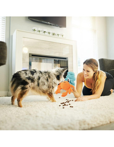 Juguete Interactivo para Perros AWOOF Cangrejo Ermitaño 7.37cm