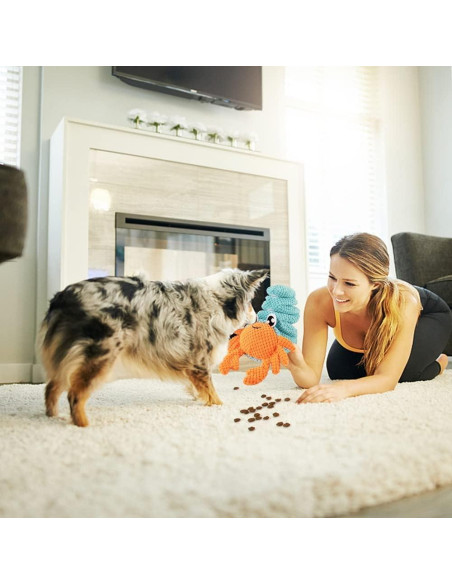 Juguete Interactivo para Perros AWOOF Cangrejo Ermitaño 7.37cm