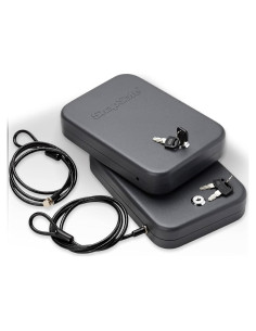 Caja de Seguridad Portátil SnapSafe XXL 2 Paquete con Llave Igual